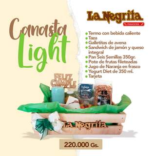 CANASTA LIGHT LA NEGRITA